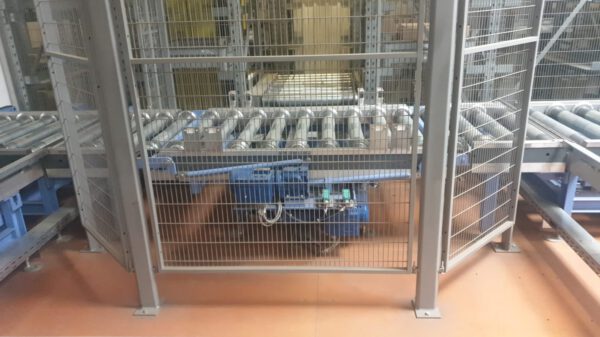400m angetriebene Euro – Palettenfördertechnik, 1 Tonne / Palette - gebraucht - : – Bild 8