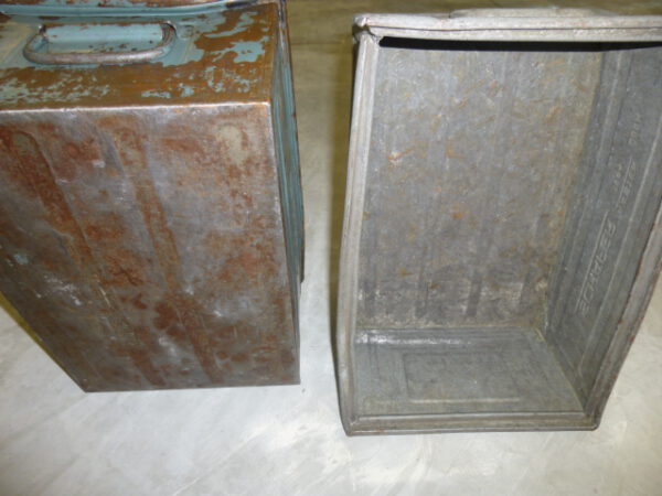 72 Stück Stapeltransportkisten, 480 x 320 x 200mm, LF 14/6, Metall  – gebraucht - : – Bild 2