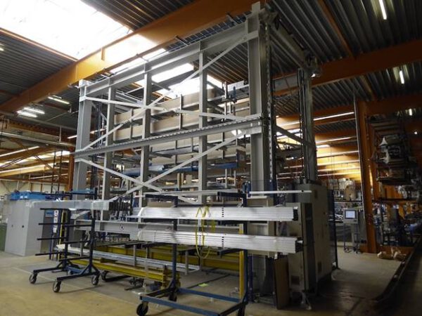 autom. Langgutlagersystem für Langgut bis 6,30m, 35 Kassetten, inkl. Lagerverwaltung – gebraucht - : – Bild 4