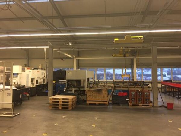 2 to. Deckenbrückenkran mit eigenem Stützen, Stahl, Breite 7m – gebraucht – : – Bild 7