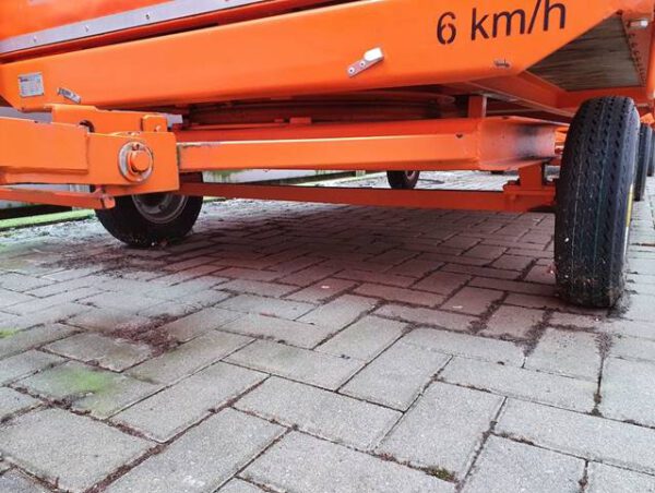 3 Stück 2 To Industrieanhänger / Schwerlasttransportanhänger für innerbetrieblichen Transport mit Planenaufbau– gebraucht - : – Bild 8