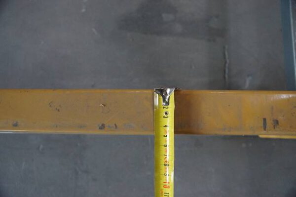 Palettenregal, Rahmenhöhe 5,70m. mind. 500kg / Palette, max. 399 Stellplätze – gebraucht - : – Bild 8