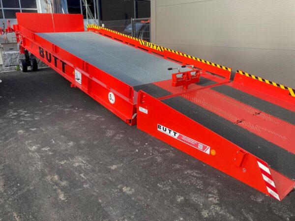 Butt Verladerampe, 2 Teilig, fahrbar – gebraucht, wie Neu - : – Bild 7