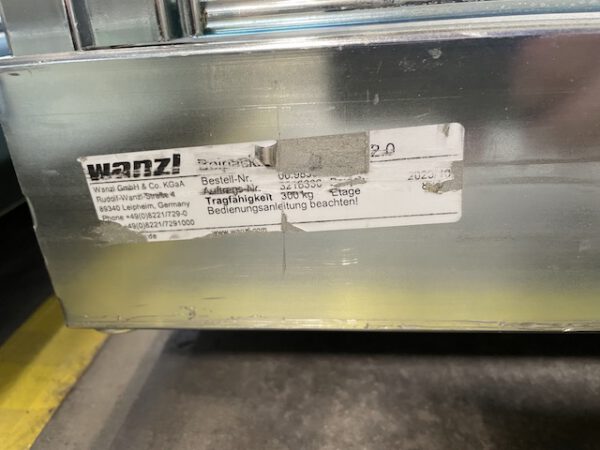 noch 3 Stück von 250 Stück Rollwagen, Kommissionierwagen, Wanzl, mit 2 Zwischenböden - gebraucht - : – Bild 8