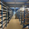 Fachbodenregalanlage, 3 geschossig, 3 OG als Freifläche, ca. 446 Felder, Böden ca. 0,60m x 1m – gebraucht - : – Bild 8