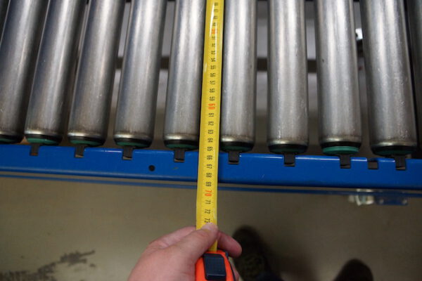 Komplette Fördertechnikanlage, ca. 200m, Rollenbreite 40 und 60cm - gebraucht - : – Bild 8