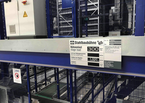 AKL mit 21.088 Behälterplätzen, max. 30kg/Behälter, 4 Gassen, 350 Behälter / Std. - gebraucht - : – Bild 9