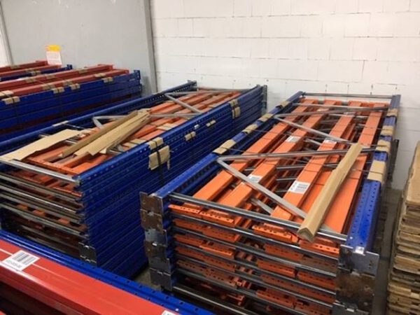 Palettenregale, ca. 3m hoch, 1.000kg/Palette, max. 1.455 Stellplätze – gebraucht – : – Bild 9