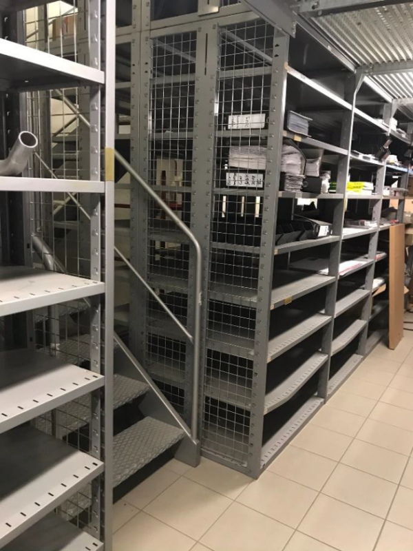 Fachbodenregalanlage, SSI Schäfer Regalanlage R 4000, 2 Ebenen – gebraucht - : – Bild 9