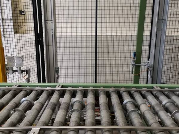 autom. Stretchwickler, Palettenwickler mit Fördertechnik– gebraucht - : – Bild 9