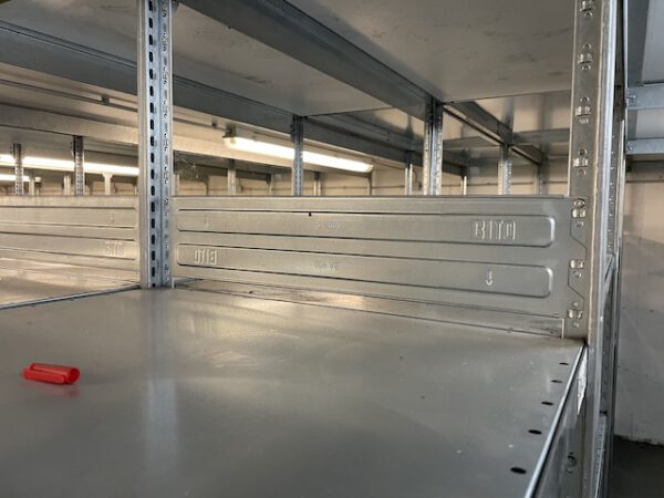 Fachbodenregalanlage, Bito, 2 geschossig, mit 2 Treppen und 2 Palettenübergabeplätze, gesamt ca. 347 Felder – gebraucht - : – Bild 9