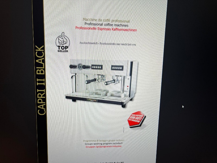 9 Stück professionelle Espresso Kaffeemaschinen, LaMacatec, Capri II Black – Neu - : lagertechnik 9 Stück professionelle Espresso Kaffeemaschinen, LaMacatec, Capri II Black – Neu - : – Bild 9