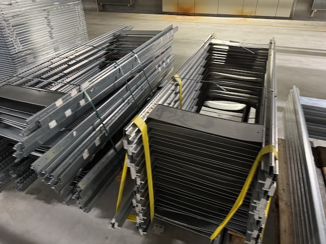 938 Felder Fachbodenregale, Meta, Fachböden 1,25m Breite, Tiefe 0,60m, Rahmenhöhe 2m - gebraucht - : lagertechnik 938 Felder Fachbodenregale, Meta, Fachböden 1,25m Breite, Tiefe 0,60m, Rahmenhöhe 2m - gebraucht - : – Bild 9