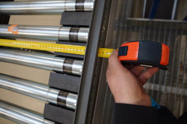 Fördertechnik, Knapp, ca. 1.484m, Rollenbreite ca. 42cm, ideal für Kisten oder Kartons in 40 x 60cm - gebraucht - : – Bild 9