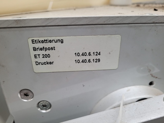 Etikettierer, Novexx – gebraucht - : lagertechnik Etikettierer, Novexx – gebraucht - : – Bild 9