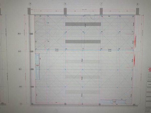 Schwerlast – Stahlbau - Lagerbühne, SSI Schäfer, freitragend, ca. 568,75m2 mit Spanplatten und teils Gitterrosten, 1.000kg/m2 – gebraucht - : lagertechnik