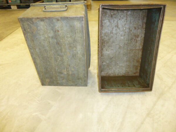 72 Stück Stapeltransportkisten, 480 x 320 x 200mm, LF 14/6, Metall  – gebraucht - : – Bild 3