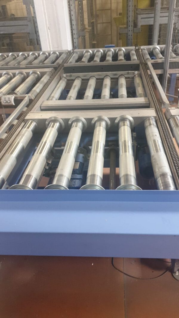 400m angetriebene Euro – Palettenfördertechnik, 1 Tonne / Palette - gebraucht - : – Bild 9