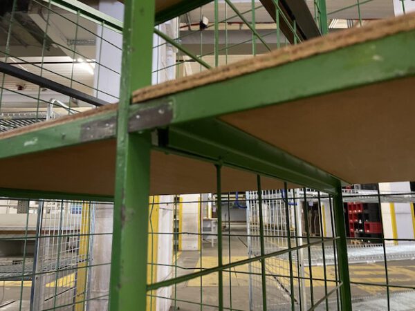 6 Stück Kommissionierwagen mit 4 Fächern und teilweise eine schräge Ablage oben – gebraucht – : – Bild 9