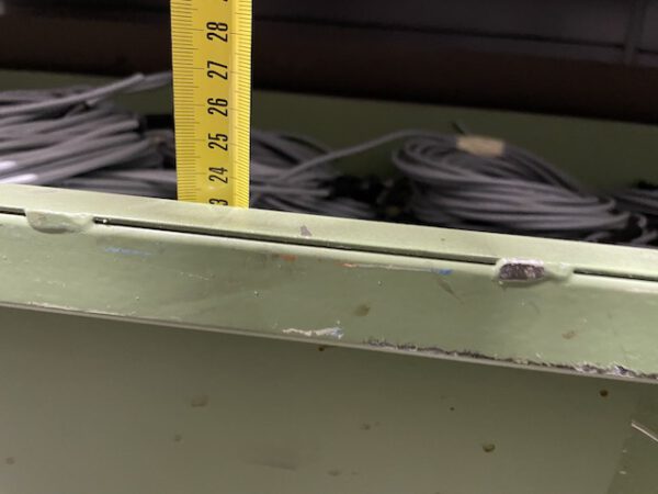 Langgutpaternoster auch gut für Kleinteile geeignet, max. 3,20m Langgut, 18 Gondeln, 500kg/Gondel – gebraucht - : – Bild 9