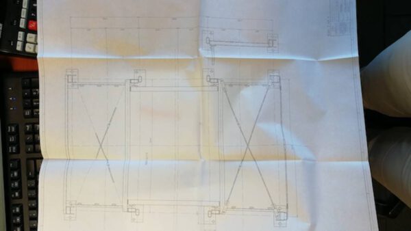 automatischer Blechlagerturm, Stopa, Doppelturm, für Bleche max. 1,50m x 3m, 2 To. Kassette, 61 Lagerplätze – gebraucht - : lagertechnik