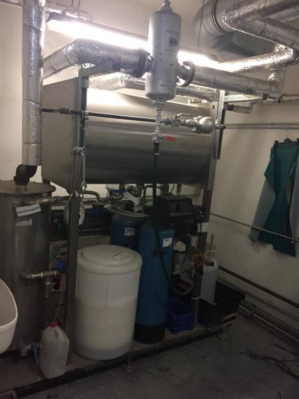 Veit Tunnelfinisher Typ 8656 1+2+3 mit Jumag Dampferzeuger Typ DG560 mit Wasseraufbereitungsanlage – gebraucht -: – Bild 9