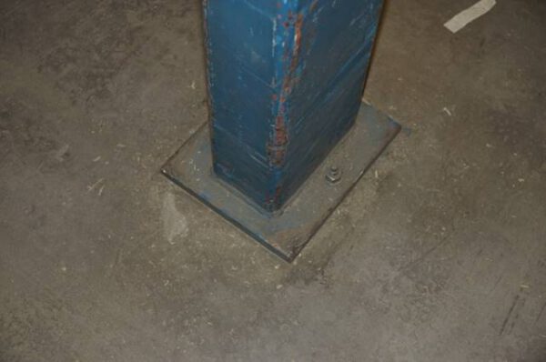 Stahlbau-Lagerbühne, ca. 480m2 mit Gitterrosten – gebraucht - : – Bild 9