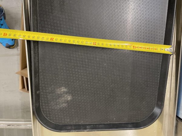 900 Stück, Fast Food Tray (Tabletts) inkl. 1 Transportwagen – gebraucht - : – Bild 9