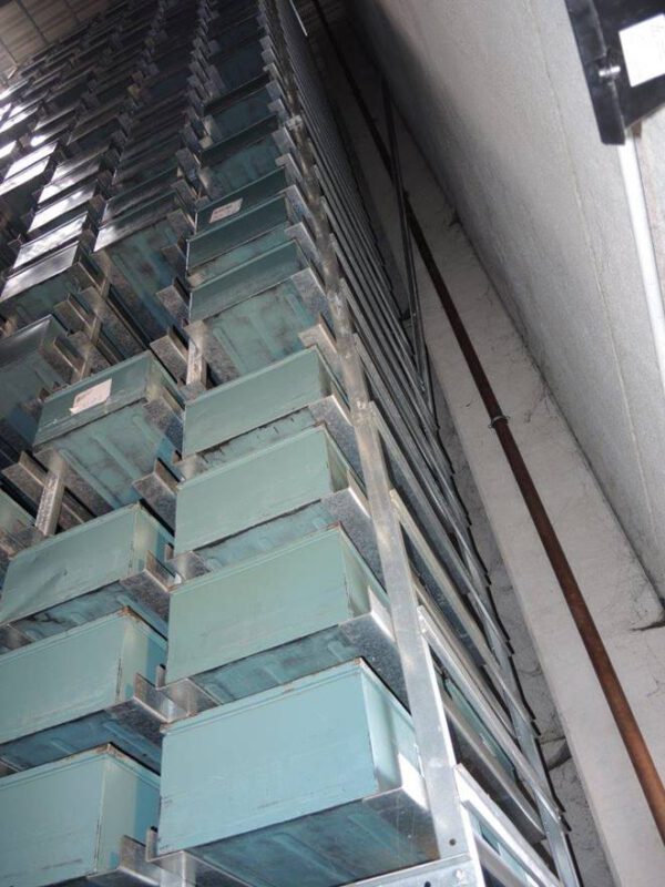 AKL (Automatisches Kleinteilelager) mit 7.664 Behälterplätzen, max. 60kg/Behälter inkl. Metallbehälter - gebraucht - :