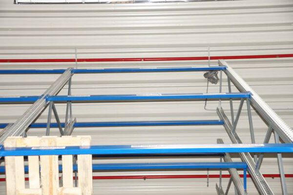 Palettenregal, SSI Schäfer, max. 13.200 Palettenstellplätze, Rahmenhöhen ca. 9,80m bis ca. 10,80m, 800kg pro Palette – gebraucht - :   – Bild 9