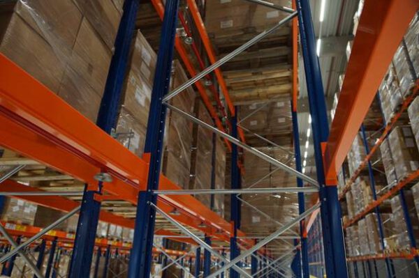 Palettenregal, SLP, 6.576 Stellplätze, oberste Lagerebene: 10,66m, 800kg / Palette,  – gebraucht - : – Bild 8