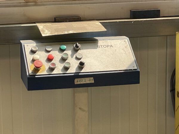 automatischer Blechlagerturm, Stopa, Einzel bzw. Doppelturm, für Bleche max. 1,50m x 3m, 3 To. Kassette, 49 Lagerplätze – gebraucht - : – Bild 9