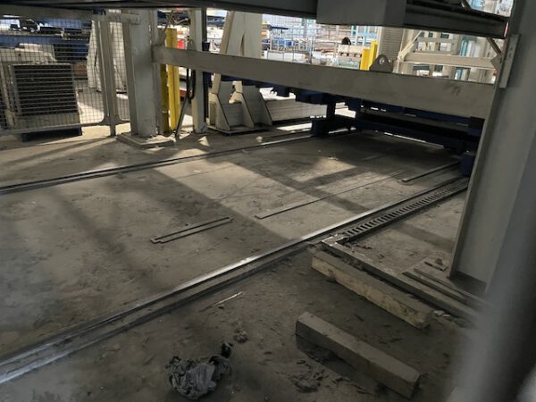 autom. Blechlagerturm, Stopa, Doppelturm für Bleche max. 1,50m x 3m, 3 To. Kassette, 36 Lagerplätze – gebraucht - : – Bild 9
