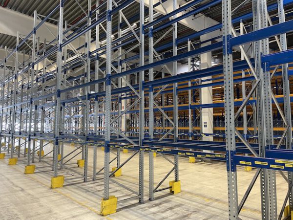 Palettenregal, SSI Schäfer PR600, ca. 6m hoch, 700kg / Palette, max. 2.325 Stellplätze – gebraucht – : – Bild 10