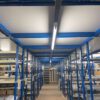 Fachbodenregalanlage, 3 geschossig, 3 OG als Freifläche, ca. 446 Felder, Böden ca. 0,60m x 1m – gebraucht - : – Bild 9