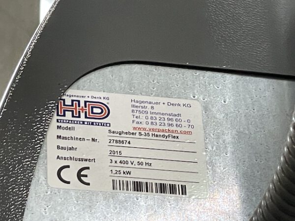 Vakuumheber, auf Podest, 35kg bzw. 65kg– gebraucht - : – Bild 9