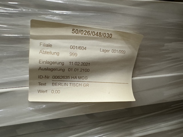 Präsentiertische wie aus Kaufhäusern (Karstadt) etc. bekannt, rollbar – Neu - lagertechnik Präsentiertische wie aus Kaufhäusern (Karstadt) etc. bekannt, rollbar – Neu - – Bild 10