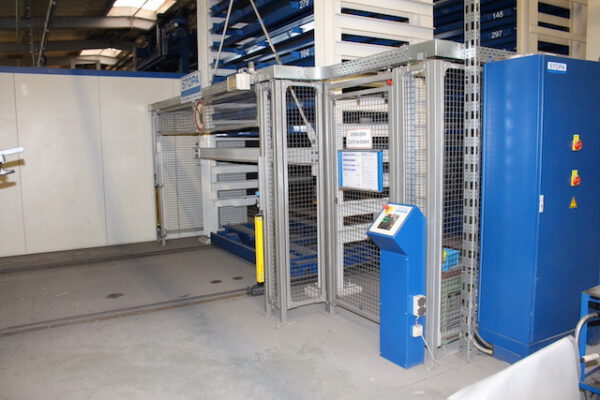 automatisches Blechlager, Stopa, für Bleche max. 1,50m x 3m, 3 To. Kassette, 299 Stellplätze, – gebraucht - : – Bild 10