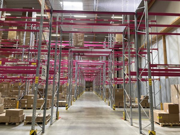 Palettenregal, Bito, ca. 6.736 Stellplätze, 360kg / Palette, ca. 7,70m hoch – gebraucht – : lagertechnik