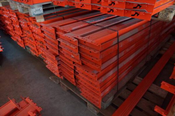 Palettenregal, SLP, Rahmen 1,66 bis 4m, viele Traversen – gebraucht - : – Bild 10