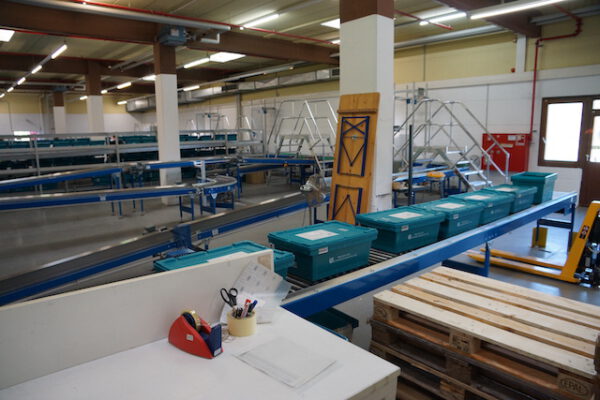 Komplette Fördertechnikanlage, ca. 200m, Rollenbreite 40 und 60cm - gebraucht - : – Bild 10