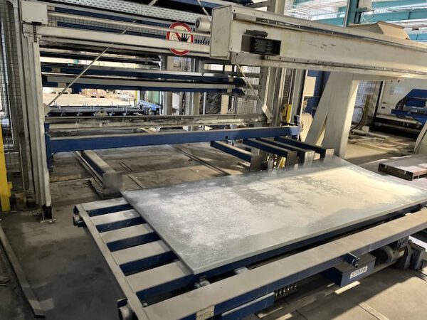 autom. Blechlagerturm, Stopa, Doppelturm, für Bleche max. 1.250mm x 2.500mm, 3 To. Kassette, 39 Lagerplätze – gebraucht - : – Bild 10