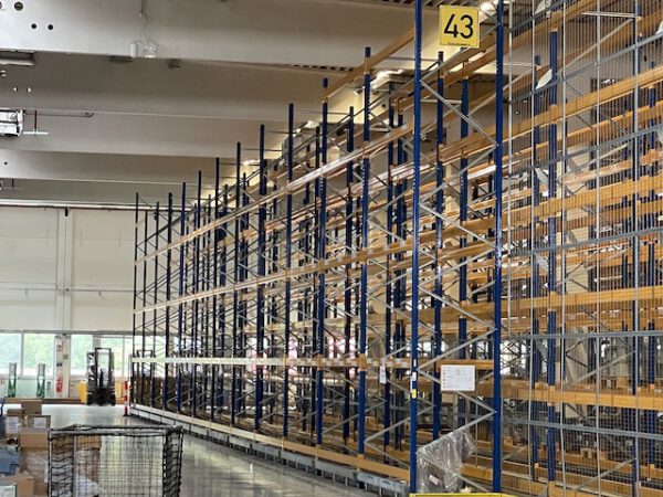 Palettenregal, Jungheinrich, ca. 5,80m hoch, 635kg / Palette, max. 8.250 Stellplätze – gebraucht – : – Bild 10