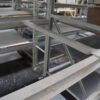 Gemac Palettenschwerlastregal / Weitspannregal, 0,80m tiefe Rahmen, bis 1,2 To pro Palette, hauptsächlich 3,60m bis 4,30m hoch – gebraucht - : – Bild 10