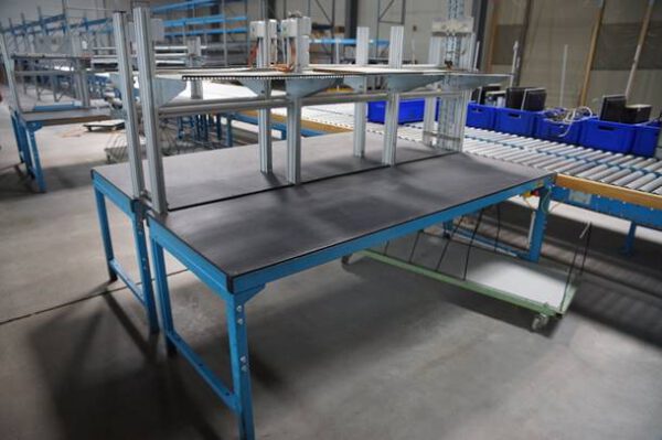 7 Stück Packtische, Arbeitstisch, Lagertisch – gebraucht - : – Bild 10