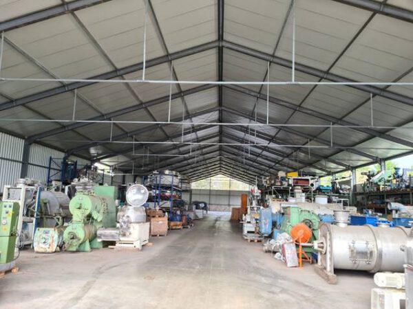 Stahlhalle, verzinkt 80 x 25 - gebraucht - : – Bild 11
