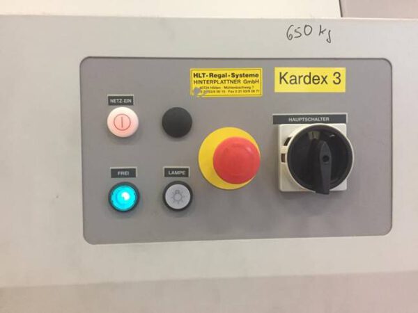 2 Stück Lagerpaternoster, Kardex (Bellheimer), 4,15m hoch, 180 bzw. 650kg pro Gondel – gebraucht -: – Bild 12