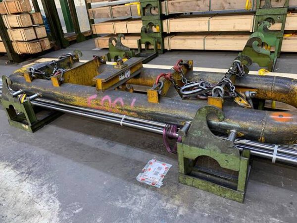 1.350 Stück Stapeljoche, Innenbreite 86,5cm, Innenhöhe 29,5cm bzw. 67,5cm, 3 To – gebraucht - : – Bild 11