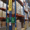 Palettenregal mit Quereinlagerung, SLP, bis zu 4.300 Stellplätze, 1.000kg / Palette, 7,50m hoch, mit Tiefenstegen– gebraucht - : – Bild 10