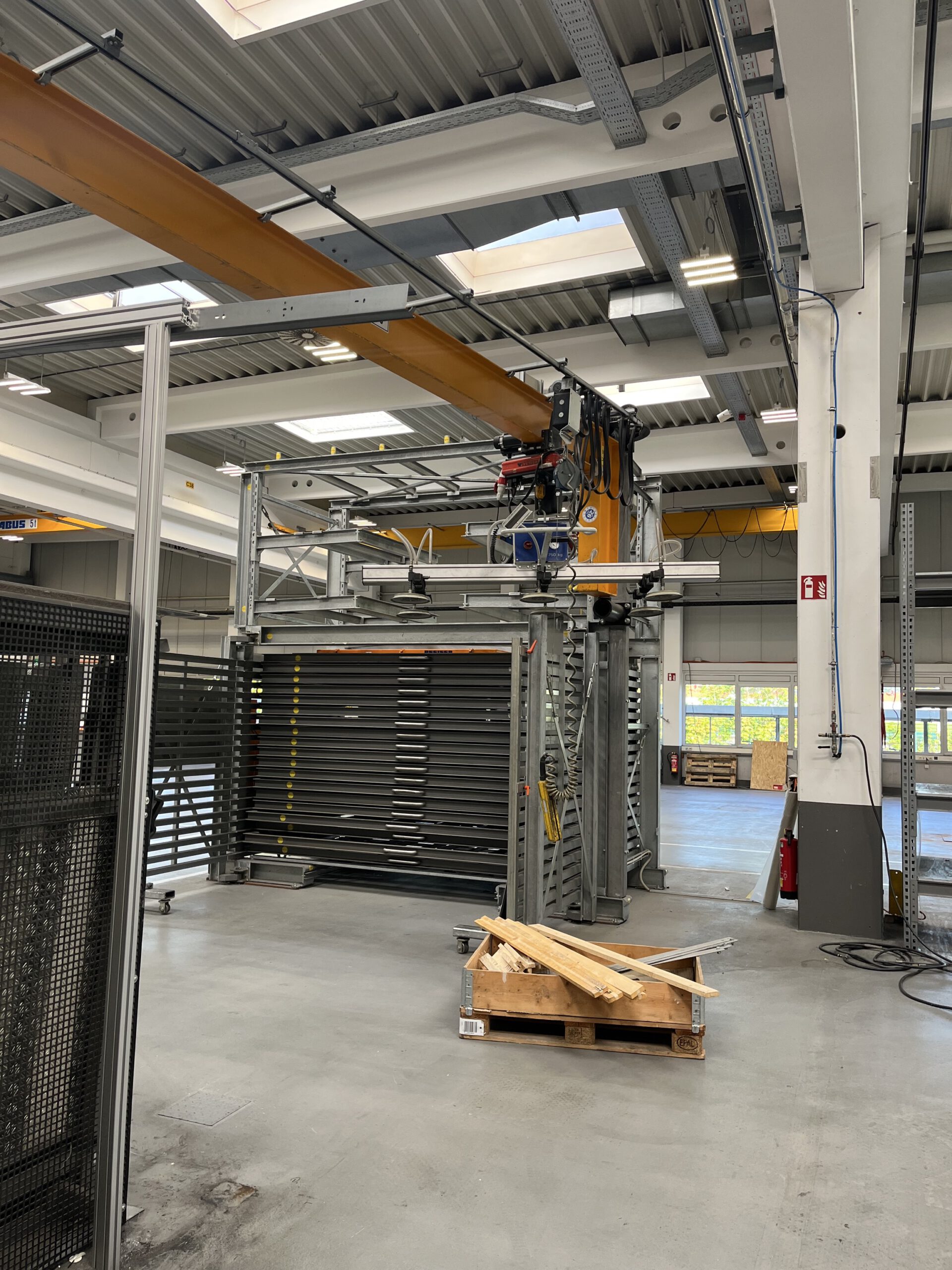 Storemaster Regal, Master Tower SL 19, Auszug doppelseitig mit Kran 6m – gebraucht - : lagertechnik Storemaster Regal, Master Tower SL 19, Auszug doppelseitig mit Kran 6m – gebraucht - : – Bild 11